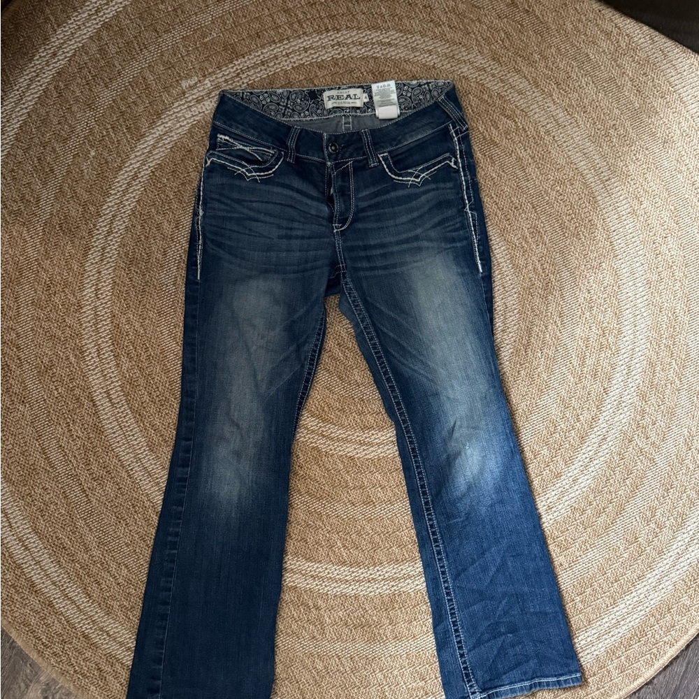 Ariat Bootcut Jeans Size 31 Short - Picture 2 of 5